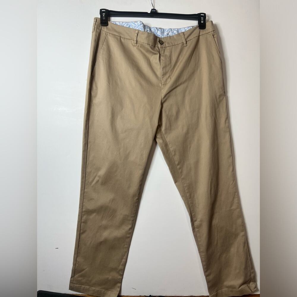 MAGASCHONI MAN TAN KHAKI PANTS NWT‎ SIZE 36